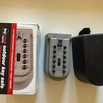coffre à clés pour boite a lait: KeyGuard Velcro  photo5
